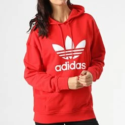 Remise 👍 Sweat Capuche Femme Trefoil HE6953 Rouge de Adidas Originals 👍 12 Remise 👍 Sweat Capuche Femme Trefoil HE6953 Rouge de Adidas Originals 👍 -Pas Cher adidas Magasin adidas 295416 HE6953 20211222T094016 05