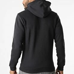 De gros 🧨 Sweat Capuche 3 Stripes GK9072 Noir de Adidas Performance 🔥 -Pas Cher adidas Magasin adidas 296013 GK9072 20220216T145429 06