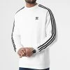 Bon marché ❤️ Sweat Crewneck A Bandes HE9483 Blanc de Adidas Originals ⌛ 2 Bon marché ❤️ Sweat Crewneck A Bandes HE9483 Blanc de Adidas Originals ⌛ -Pas Cher adidas Magasin adidas 296329 HE9483 20211228T161313 01