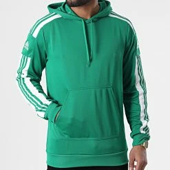 Top 10 🔥 Sweat Capuche A Bandes SQ21 GP6437 Vert de Adidas Performance ⌛ -Pas Cher adidas Magasin adidas 296451 GP6437 20211229T164507 03