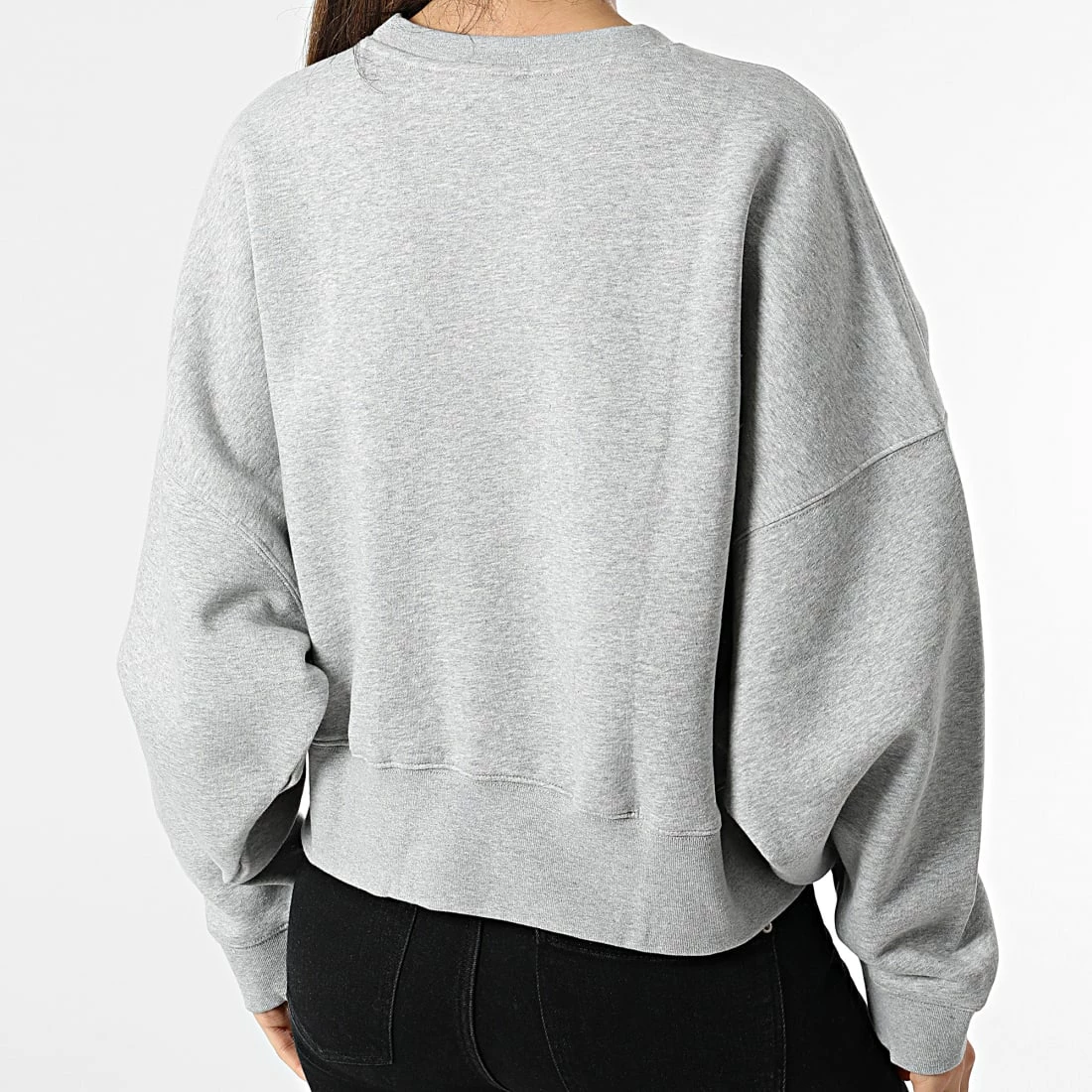 Budget 🔥 Sweat Crewneck Femme HF7478 Gris Chiné de Adidas Originals 🛒 8 Budget 🔥 Sweat Crewneck Femme HF7478 Gris Chiné de Adidas Originals 🛒 – Image 6