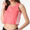 Meilleure affaire 🥰 Top Femme Crop HF7226 Corail de Adidas Performance ✔️