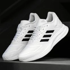 Sortie 🎁 Baskets Duramo 10 GW8348 Cloud White Core Black de Adidas Performance ❤️ -Pas Cher adidas Magasin adidas 296942 GW8348 20211230T150050 05