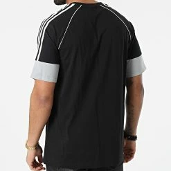 Budget 🥰 Tee 👚 Shirt A Bandes SST HC2088 Noir de Adidas Originals 🔥 -Pas Cher adidas Magasin adidas 297031 HC2088 20220104T161048 06