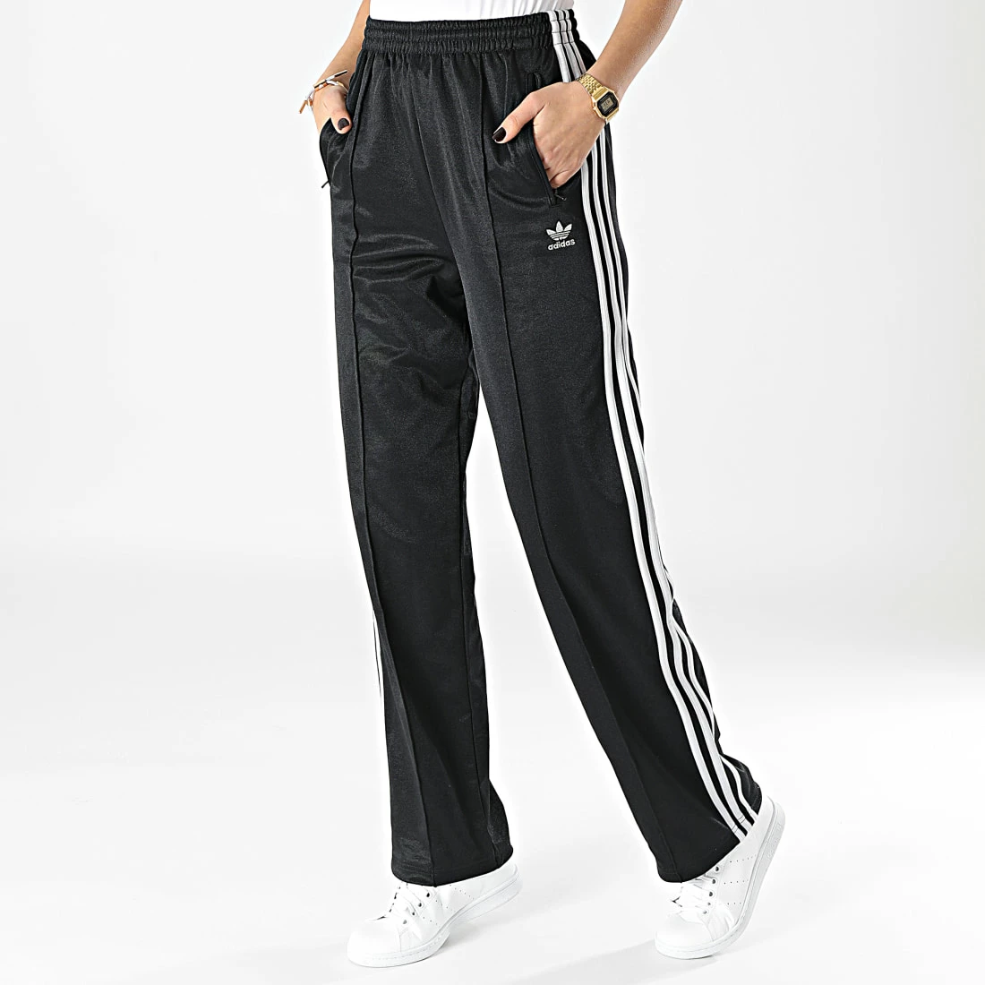 Promo ⌛ Pantalon Jogging A Bandes Femme HF7528 Noir de Adidas Originals 🧨 7 Promo ⌛ Pantalon Jogging A Bandes Femme HF7528 Noir de Adidas Originals 🧨 – Image 5