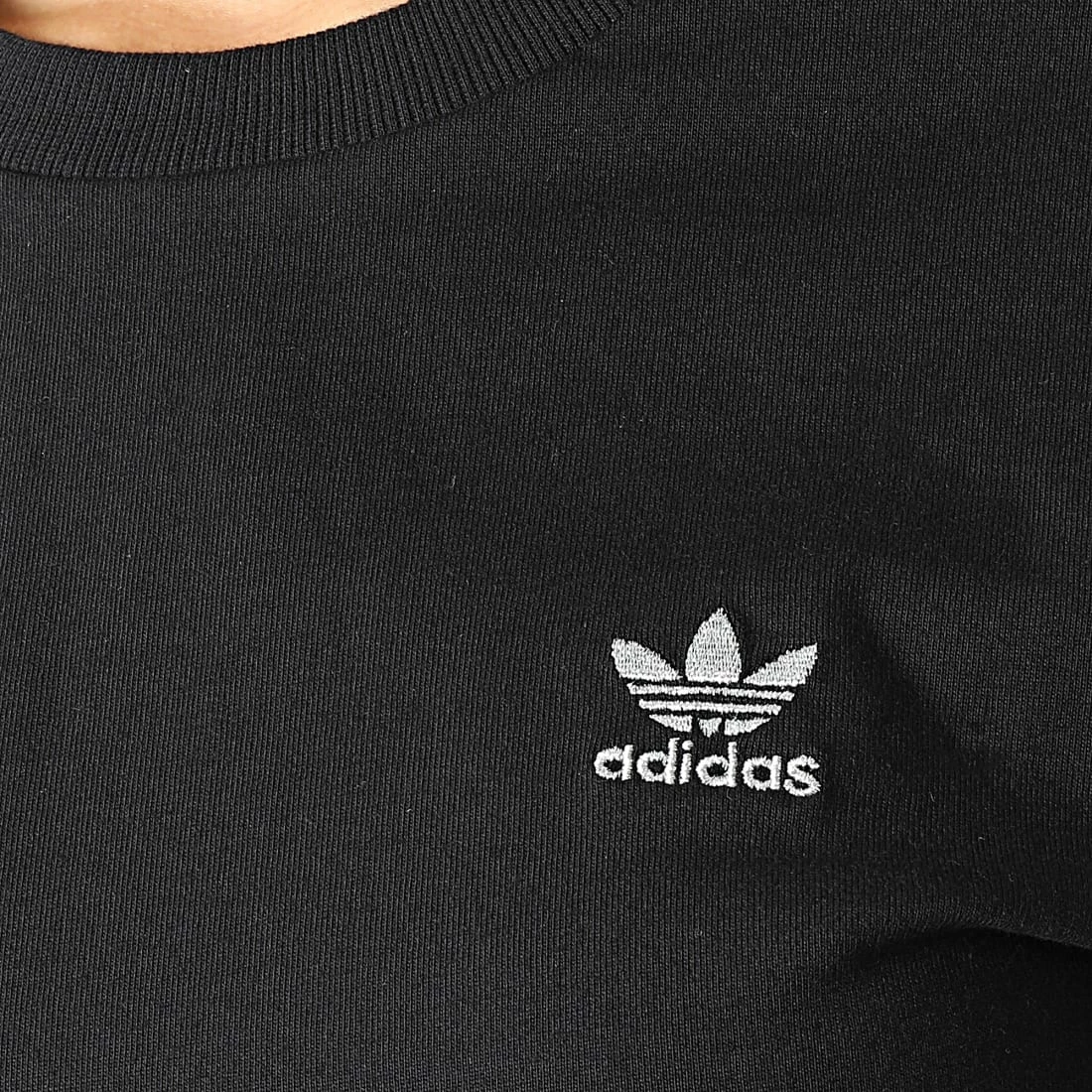 Meilleure affaire 💯 Tee 👚 Shirt Femme HF7533 Noir de Adidas Originals 😍 4 Meilleure affaire 💯 Tee 👚 Shirt Femme HF7533 Noir de Adidas Originals 😍 – Image 2