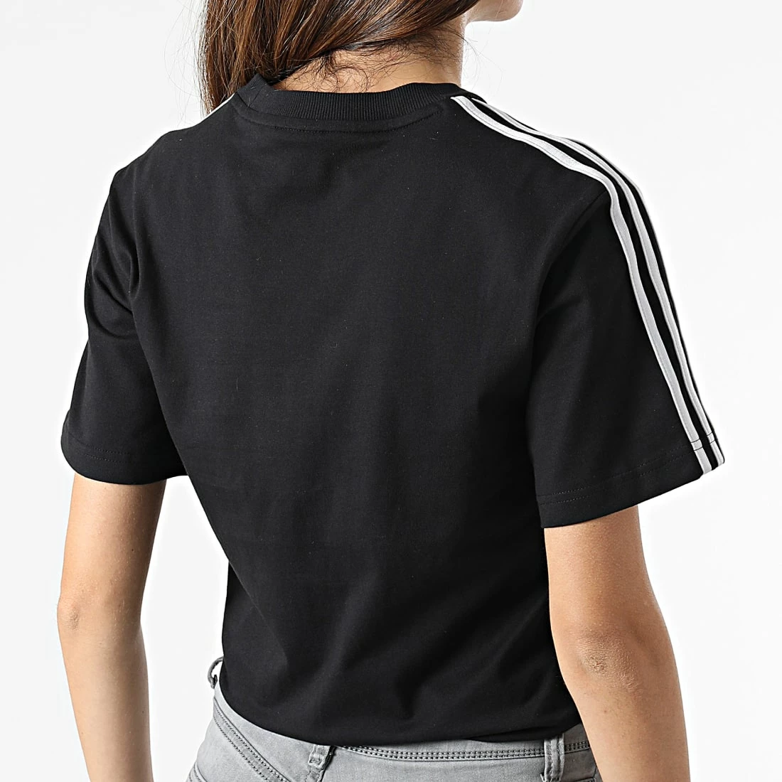 Meilleure affaire 💯 Tee 👚 Shirt Femme HF7533 Noir de Adidas Originals 😍 8 Meilleure affaire 💯 Tee 👚 Shirt Femme HF7533 Noir de Adidas Originals 😍 – Image 6