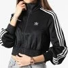 Vente flash 😍 Veste Zippée Crop Femme A Bandes HF7535 Noir de Adidas Originals 🥰 1 Vente flash 😍 Veste Zippée Crop Femme A Bandes HF7535 Noir de Adidas Originals 🥰 -Pas Cher adidas Magasin adidas 297051 HF7535 20220103T161519 01