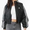 Meilleure affaire ✨ Veste Zippée Femme H43916 Noir de Adidas Originals 🌟