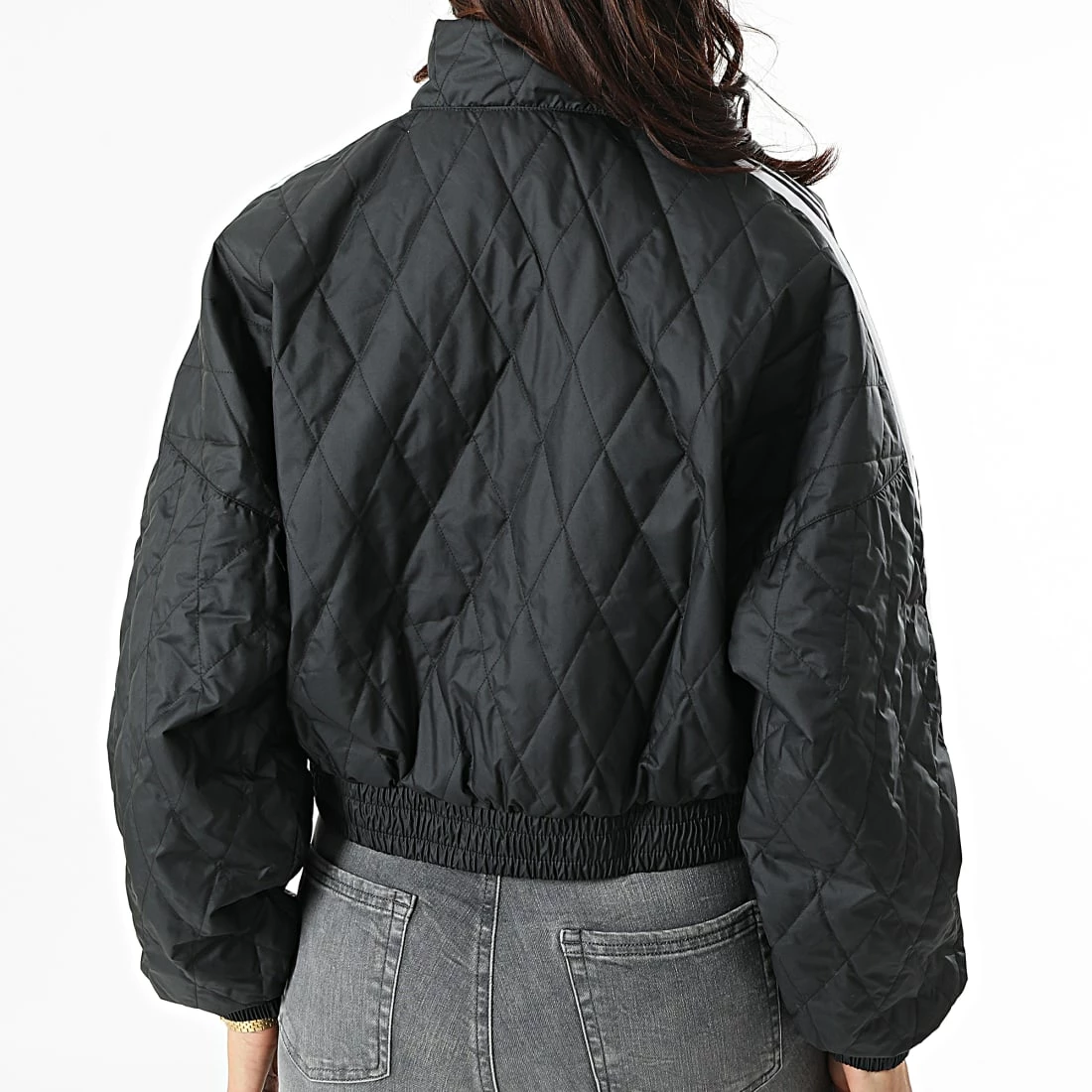 Meilleure affaire ✨ Veste Zippée Femme H43916 Noir de Adidas Originals 🌟 8 Meilleure affaire ✨ Veste Zippée Femme H43916 Noir de Adidas Originals 🌟 – Image 6