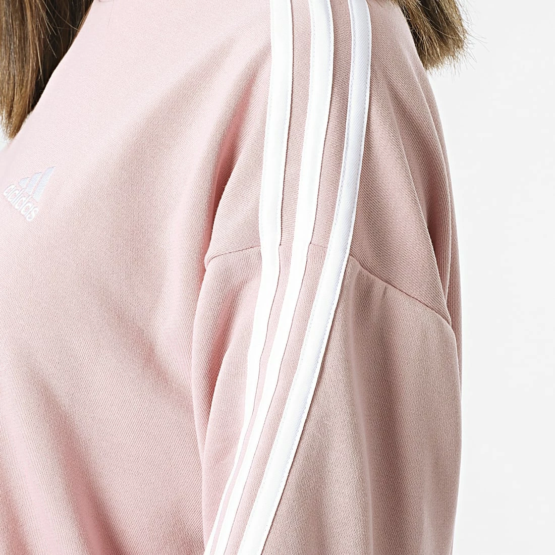 Meilleur prix 😍 Sweat Crewneck A Bandes Femme HC9125 Rose de Adidas Performance 😀 6 Meilleur prix 😍 Sweat Crewneck A Bandes Femme HC9125 Rose de Adidas Performance 😀 – Image 4
