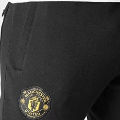 Nouveau 💯 Pantalon Jogging Manchester United H63997 Noir de Adidas Performance ✔️ -Pas Cher adidas Magasin adidas 297711 H63997 20220125T164107 02
