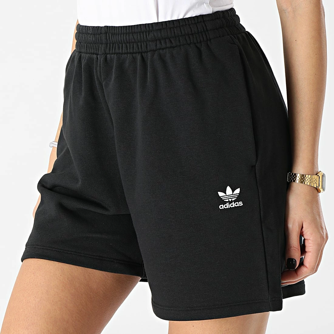 Grosses soldes 🌟 Short Jogging Femme HC0630 Noir de Adidas Originals 🌟 3 Grosses soldes 🌟 Short Jogging Femme HC0630 Noir de Adidas Originals 🌟