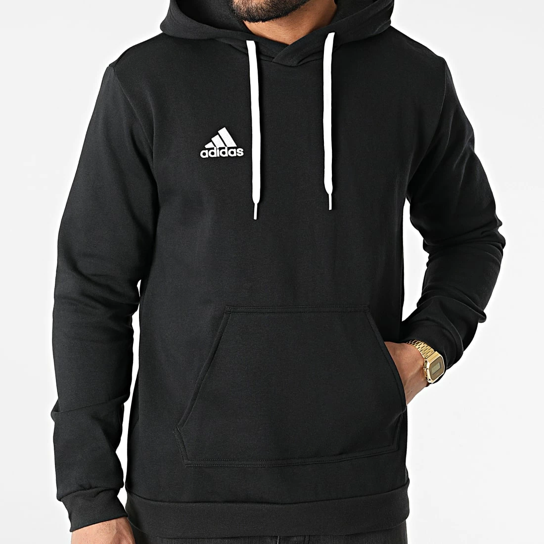 Vente flash 👍 Sweat Capuche H57512 Noir de Adidas Performance 😉 5 Vente flash 👍 Sweat Capuche H57512 Noir de Adidas Performance 😉 – Image 3