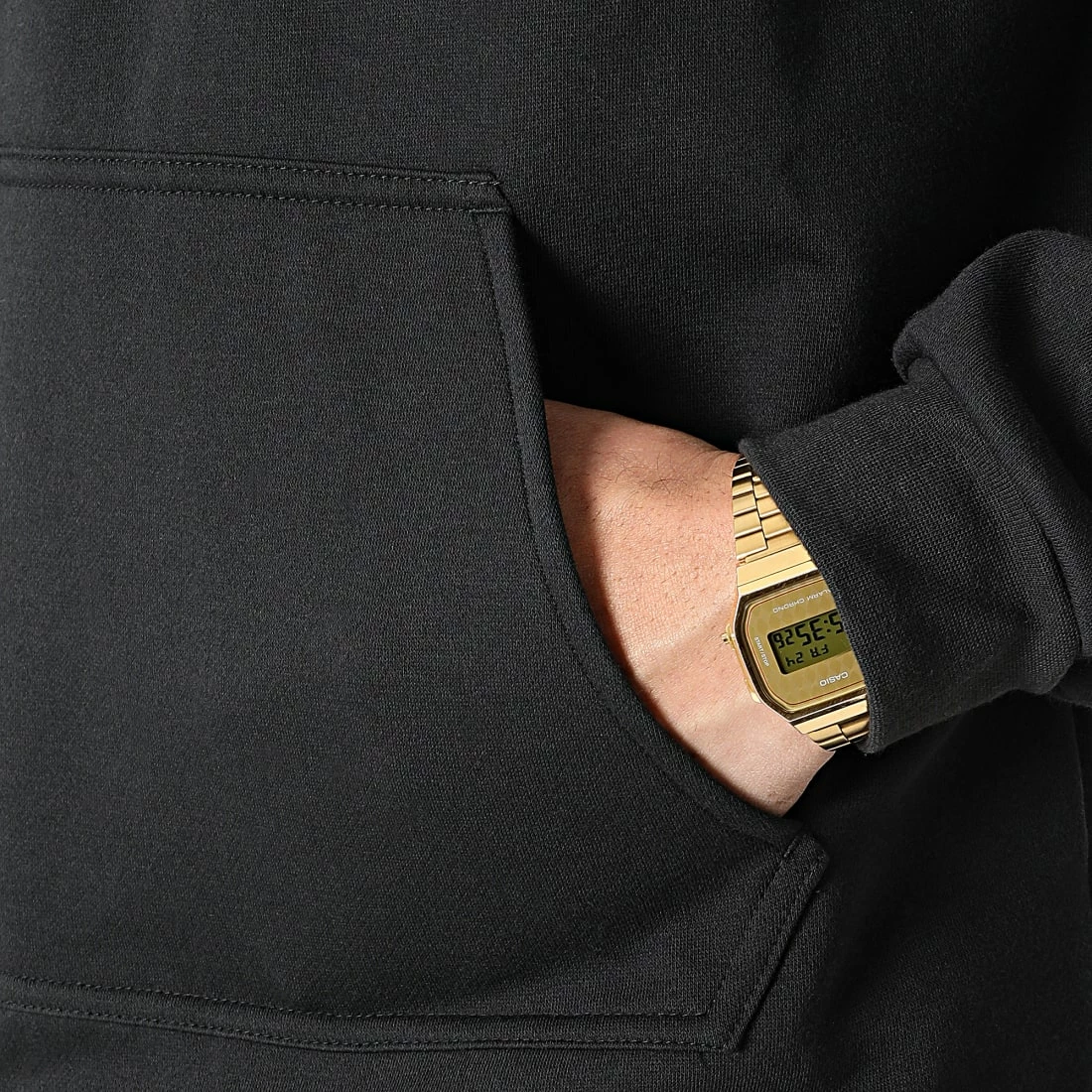 Vente flash 👍 Sweat Capuche H57512 Noir de Adidas Performance 😉 6 Vente flash 👍 Sweat Capuche H57512 Noir de Adidas Performance 😉 – Image 4