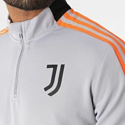 Remise 😉 Sweat Col Zippé Juventus H67121 Gris de Adidas Performance 🔔 -Pas Cher adidas Magasin adidas 297863 H67121 20220113T141516 04