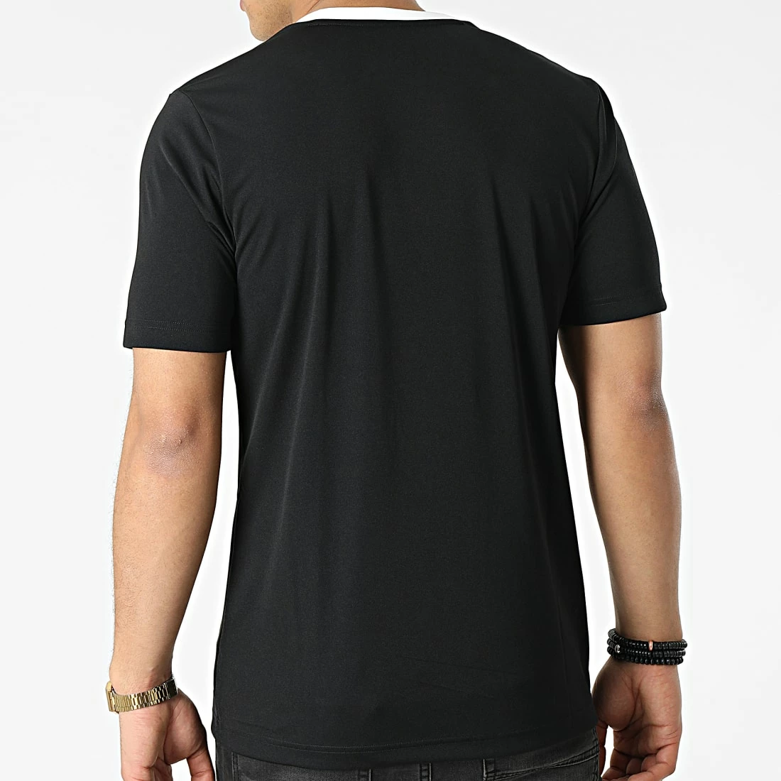 Le moins cher 🔥 Tee 👕 Shirt Col V ENT22 HE1573 Noir de Adidas Performance 🎉 8 Le moins cher 🔥 Tee 👕 Shirt Col V ENT22 HE1573 Noir de Adidas Performance 🎉 – Image 6