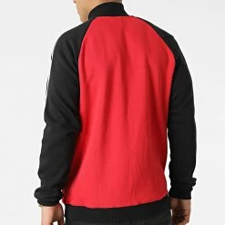 Coupon 😀 Veste Zippée Manchester United FC 21 H63993 Rouge Noir de Adidas Performance 😍 -Pas Cher adidas Magasin adidas 299132 H63993 20220124T160746 06