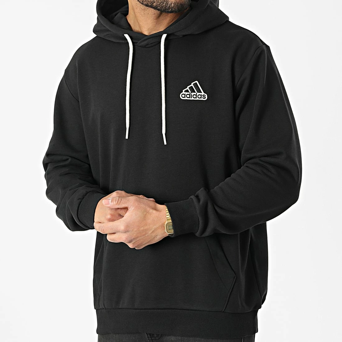 Meilleure vente 🔥 Sweat Capuche HE4343 Noir de Adidas Performance 💯 7 Meilleure vente 🔥 Sweat Capuche HE4343 Noir de Adidas Performance 💯 – Image 5