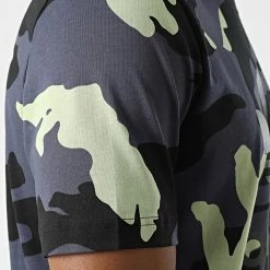 Offres 👍 Tee 👚 Shirt Camo All Over Print HC7187 Noir Bleu Marine Vert Clair Camouflage de adidas 👍 -Pas Cher adidas Magasin adidas 301464 HC7187 20220301T144439 04