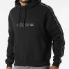Offres 👍 Sweat Capuche Shadow Stripe H31284 Noir de Adidas Originals 😀 -Pas Cher adidas Magasin adidas 301707 H31284 20220210T135311 01