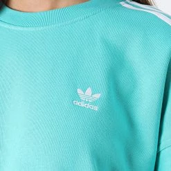 Offres 🧨 Sweat Crewneck Femme A Bandes HB9471 Turquoise de Adidas Originals ✨ 9 Offres 🧨 Sweat Crewneck Femme A Bandes HB9471 Turquoise de Adidas Originals ✨ -Pas Cher adidas Magasin adidas 301945 HB9471 20220223T151110 02