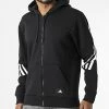 Meilleure affaire ⭐ Sweat Zippé Capuche A Bandes Future Icons 3 Stripes H46526 Noir de Adidas Performance 😉 1 Meilleure affaire ⭐ Sweat Zippé Capuche A Bandes Future Icons 3 Stripes H46526 Noir de Adidas Performance 😉 -Pas Cher adidas Magasin adidas 302346 H46526 20220210T155847 01