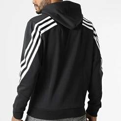 Meilleure affaire ⭐ Sweat Zippé Capuche A Bandes Future Icons 3 Stripes H46526 Noir de Adidas Performance 😉 13 Meilleure affaire ⭐ Sweat Zippé Capuche A Bandes Future Icons 3 Stripes H46526 Noir de Adidas Performance 😉 -Pas Cher adidas Magasin adidas 302346 H46526 20220210T155859 06
