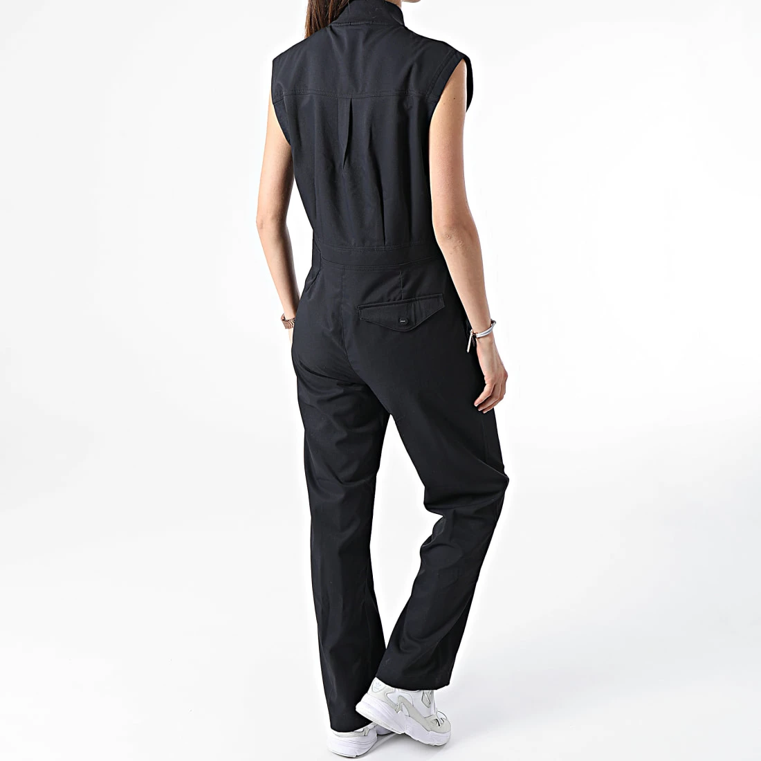 Nouveau 🎉 Combinaison Femme Jumpsuit HC2061 Noir de Adidas Originals ⌛ 8 Nouveau 🎉 Combinaison Femme Jumpsuit HC2061 Noir de Adidas Originals ⌛ – Image 6