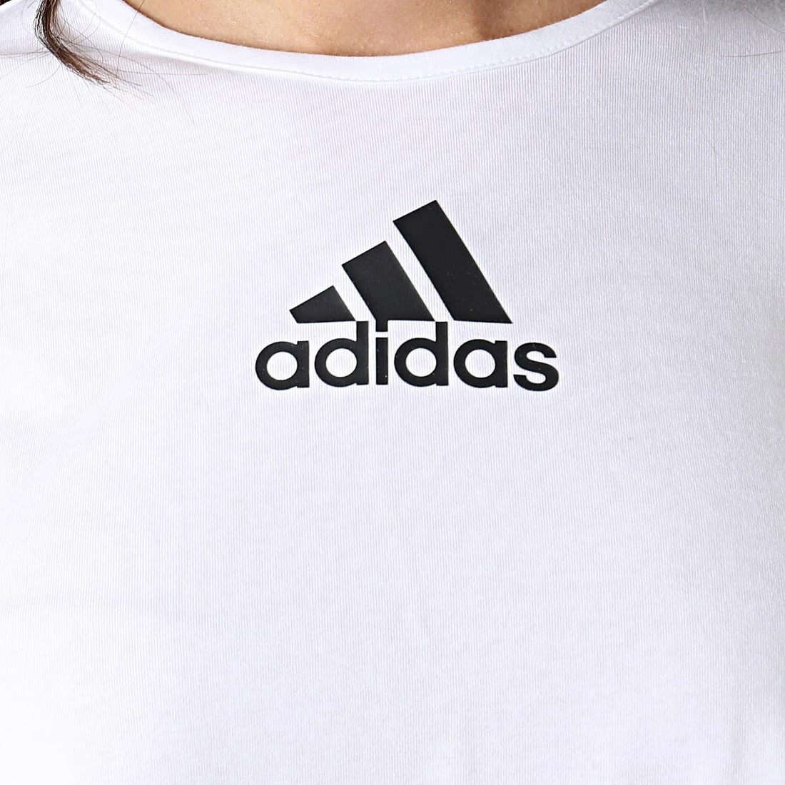 Top 10 ❤️ Tee 👕 Shirt Femme Crop HD9352 Blanc de Adidas Originals 🛒 4 Top 10 ❤️ Tee 👕 Shirt Femme Crop HD9352 Blanc de Adidas Originals 🛒 – Image 2