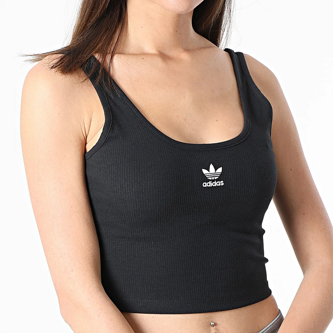 Top 10 🎁 Débardeur Femme Crop HF3399 Noir de Adidas Originals ⭐ 7 Top 10 🎁 Débardeur Femme Crop HF3399 Noir de Adidas Originals ⭐ – Image 5