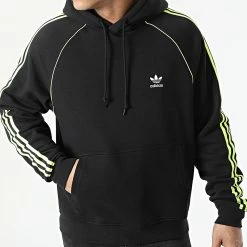 Top 10 ✔️ Sweat Capuche A Bandes SST HG3867 Noir de Adidas Originals ✔️ -Pas Cher adidas Magasin adidas 306191 HG3867 20220228T155910 05