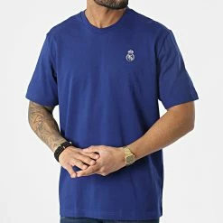 Meilleur prix ⌛ Tee 👕 Shirt Real Madrid H59049 Bleu Marine de Adidas Performance 😉