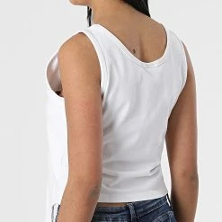 Coupon 🛒 Débardeur Femme HF2005 Blanc de Adidas Originals 🎉 -Pas Cher adidas Magasin adidas 308541 HF2005 20220415T161530 06