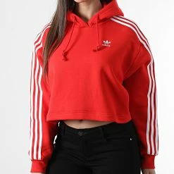 Budget 😍 Sweat Capuche Femme Crop HC2017 Rouge de Adidas Originals 😀 10 Budget 😍 Sweat Capuche Femme Crop HC2017 Rouge de Adidas Originals 😀 -Pas Cher adidas Magasin adidas 308542 HC2017 20220310T155914 03