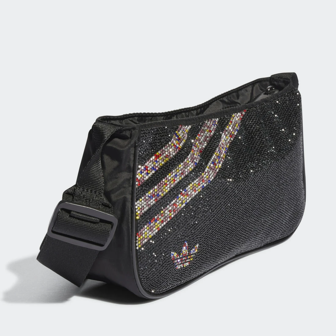 Acheter 🥰 Sacoche Femme Mini Airliner HD7034 Noir Strass de Adidas Originals 😀 6 Acheter 🥰 Sacoche Femme Mini Airliner HD7034 Noir Strass de Adidas Originals 😀 – Image 4