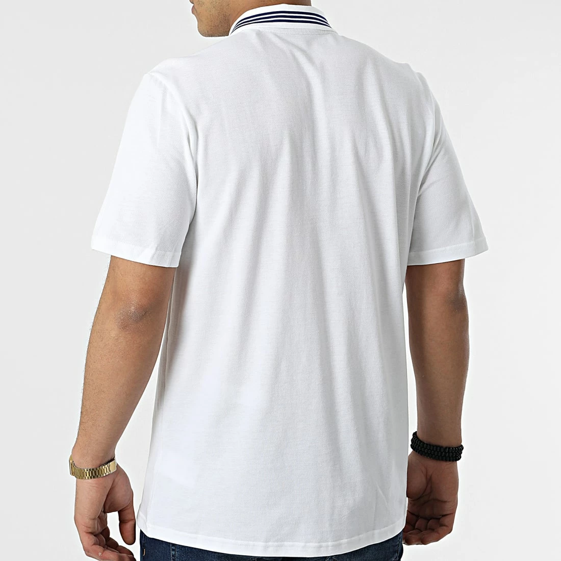 Sortie 👍 Polo Manches Courtes Real Madrid H59050 Blanc de Adidas Performance 🔥 8 Sortie 👍 Polo Manches Courtes Real Madrid H59050 Blanc de Adidas Performance 🔥 – Image 6