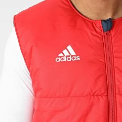 Coupon 🤩 Veste Zippée Sans Manches Réversible FC Bayern HG1132 Bleu Marine Rouge de adidas 👏 -Pas Cher adidas Magasin adidas 309466 HG1132 20220415T155149 04
