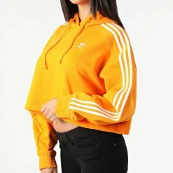 Remise 💯 Sweat Capuche Femme Crop HC2015 Orange de Adidas Originals 👏 11 Remise 💯 Sweat Capuche Femme Crop HC2015 Orange de Adidas Originals 👏 -Pas Cher adidas Magasin adidas 310722 HC2015 20220408T144139 04