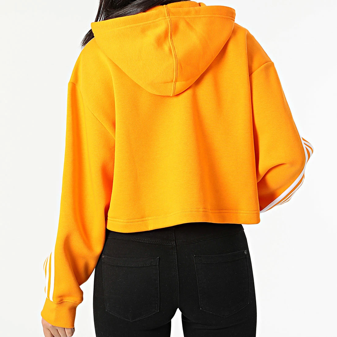 Remise 💯 Sweat Capuche Femme Crop HC2015 Orange de Adidas Originals 👏 8 Remise 💯 Sweat Capuche Femme Crop HC2015 Orange de Adidas Originals 👏 – Image 6