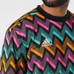 Vente flash 🎉 Sweat Crewneck Juve 21 HB0442 Noir Orange Rose Turquoise de Adidas Performance ⌛ -Pas Cher adidas Magasin adidas 311995 HB0442 20220408T160354 04