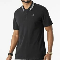 Promo 💯 Polo A Manches Courtes Juventus HB6015 Noir de Adidas Performance ✔️
