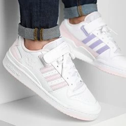 Nouveau 👏 Baskets Forum Low GY5832 Cloud White Almost Pink Light Purple de Adidas Originals ⭐ -Pas Cher adidas Magasin adidas 314169 GY5832 20220412T134842 02