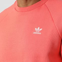 Meilleur prix ✨ Sweat Crewneck A Bandes HE9424 Rose de Adidas Originals ⭐ -Pas Cher adidas Magasin adidas 317065 HE9424 20220509T150809 02
