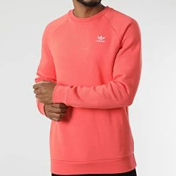 Meilleur prix ✨ Sweat Crewneck A Bandes HE9424 Rose de Adidas Originals ⭐ -Pas Cher adidas Magasin adidas 317065 HE9424 20220509T150810 03