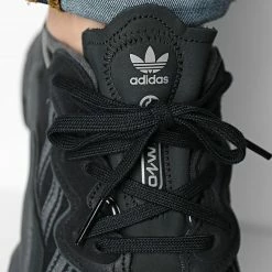 Promo 👍 Baskets Ozweego GY6180 Core Black Cloud White Grey Six de adidas ⌛ -Pas Cher adidas Magasin adidas 318509 GY6180 20220509T160900 03