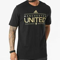 Offres 🎁 Tee 👚 Shirt Manchester United FC HG1246 Noir Doré de Adidas Performance 🧨 -Pas Cher adidas Magasin adidas 318708 HG1246 20220512T091509 05