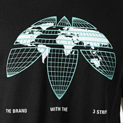 Meilleure vente 🎉 Tee 👚 Shirt A Bandes United HF4906 Noir de Adidas Originals 😀 -Pas Cher adidas Magasin adidas 319168 HF4906 20220517T161303 02