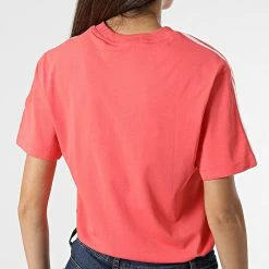 Grosses soldes 😉 Tee 👚 Shirt A Bandes Femme HF7455 Saumon de Adidas Originals ⭐ -Pas Cher adidas Magasin adidas 319609 HF7455 20220518T151309 06