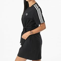 Meilleur prix 🌟 Robe Tee 👚 Shirt Femme A Bandes HG6416 Violet de Adidas Originals 👏 -Pas Cher adidas Magasin adidas 319686 HG6416 20220530T160601 05